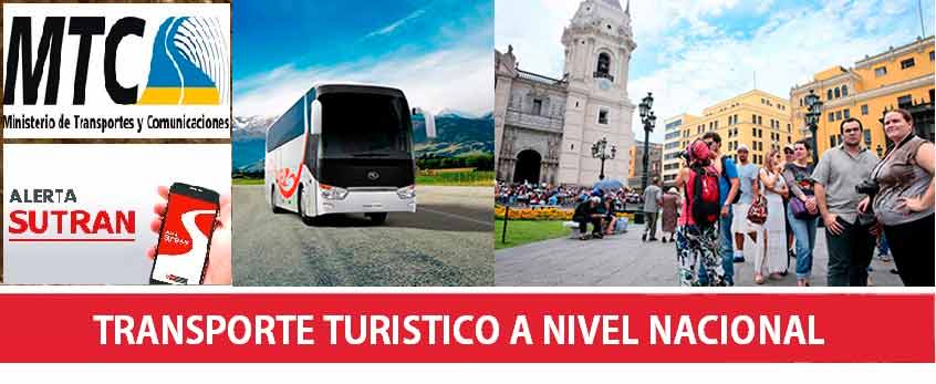 Transporte de Turismo o Turístico